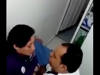 Horny Desi Couple caught fucking at the clinic